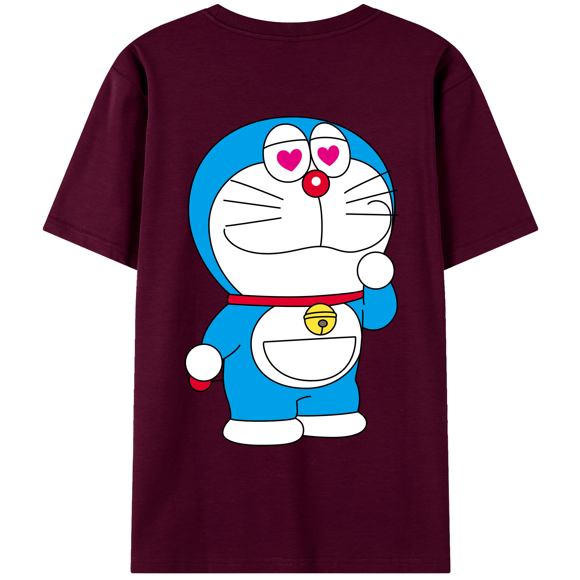 （画像用） ドラえもん Doraemon レディース半袖Tシャツ(バックプリント)